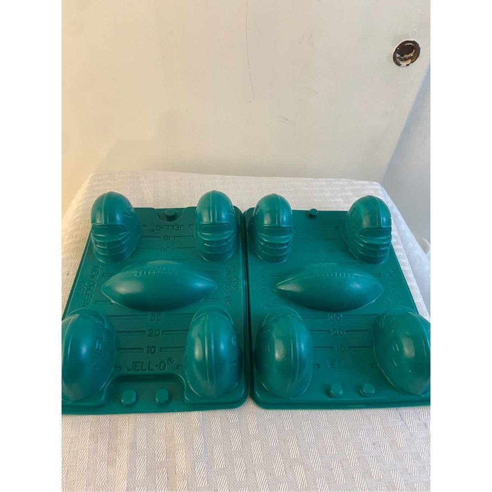 Jello football molds‎